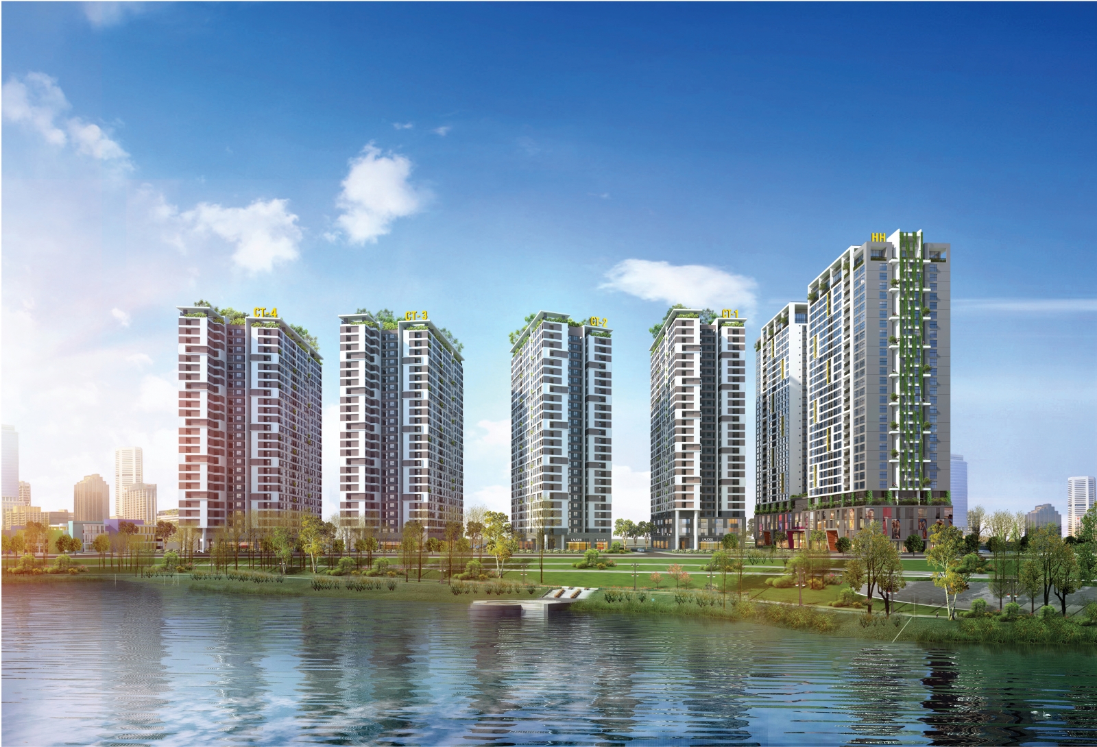 Nhà ở cán bộ chiến sỹ BCA - Tòa HH